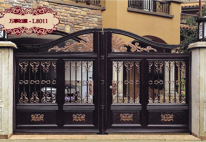 鋁藝門，鋁藝門廠家，鋁藝別墅門，鋁藝庭院門
